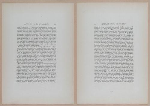 E262 - Antique Views of Ye Towne of Boston - 1882 - i3673 - 3674