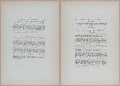 E262 - Antique Views of Ye Towne of Boston - 1882 - i3682 - 3683