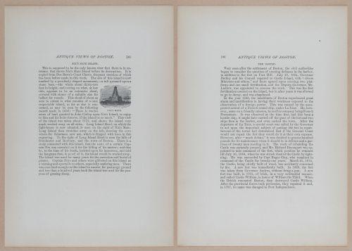 E262 - Antique Views of Ye Towne of Boston - 1882 - i3689 - 3690