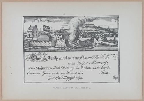 E262 - Antique Views of Ye Towne of Boston - 1882 - i3694