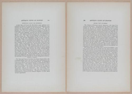 E262 - Antique Views of Ye Towne of Boston - 1882 - i3696 - 3697