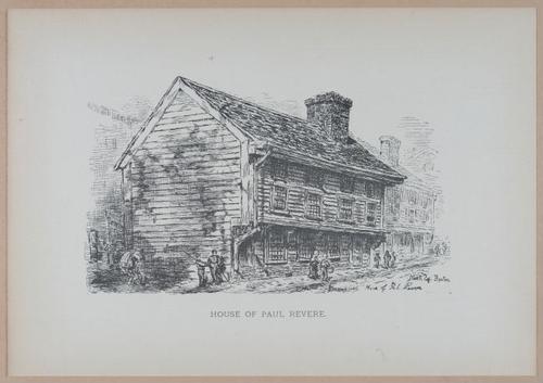 E262 - Antique Views of Ye Towne of Boston - 1882 - i3717