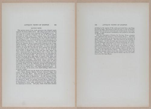 E262 - Antique Views of Ye Towne of Boston - 1882 - i3718 - 3719