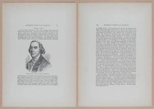 E262 - Antique Views of Ye Towne of Boston - 1882 - i3721 - 3722