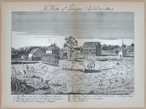 E262 - Antique Views of Ye Towne of Boston - 1882 - i3723 - 3724
