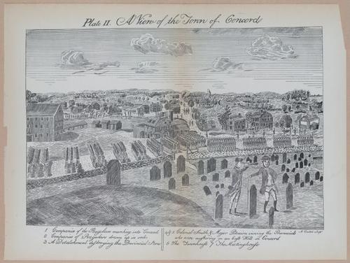 E262 - Antique Views of Ye Towne of Boston - 1882 - i3727 - 3728