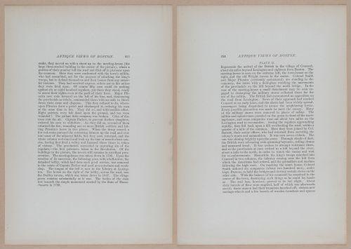 E262 - Antique Views of Ye Towne of Boston - 1882 - i3729 - 3730