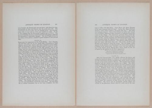 E262 - Antique Views of Ye Towne of Boston - 1882 - i3733 - 3734