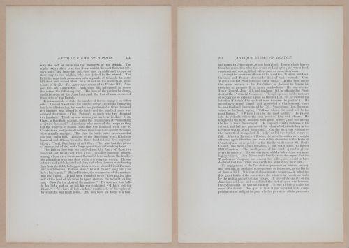 E262 - Antique Views of Ye Towne of Boston - 1882 - i3746 - 3747