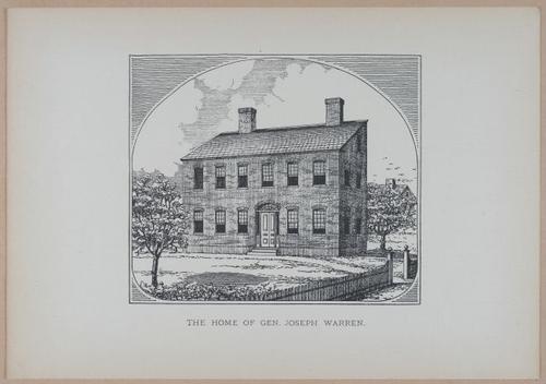 E262 - Antique Views of Ye Towne of Boston - 1882 - i3751