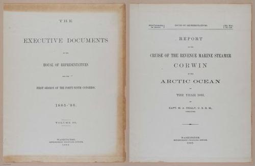 E266 - Report of the Cruise of the Steamer Corwin in the Arctic Ocean - 1885 - 3992-3993