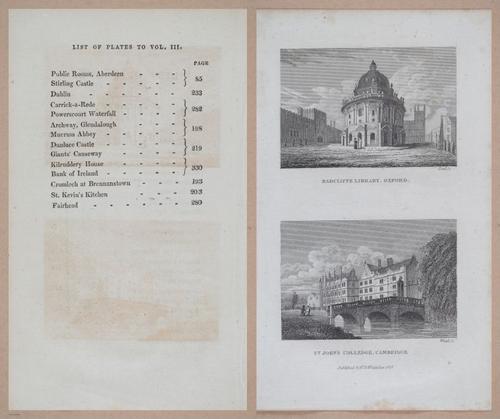 E275 - The Natural and Artificial Wonders of the United Kingdom - 1825 - i4721-4722