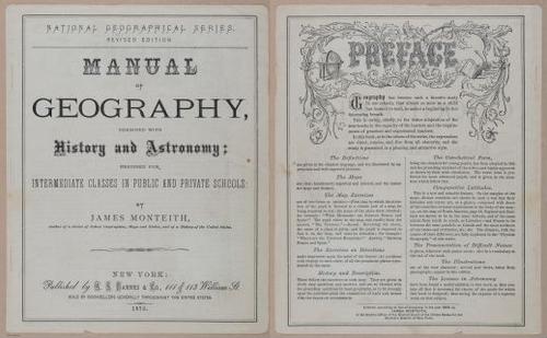 E288 -Monteith's Manual of Geography 1876 - 5284-5285