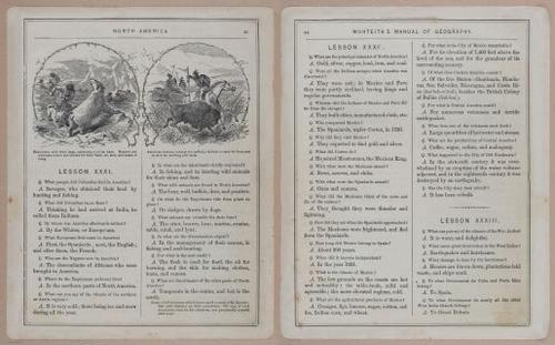 E288 -Monteith's Manual of Geography 1876 - 5302-5303