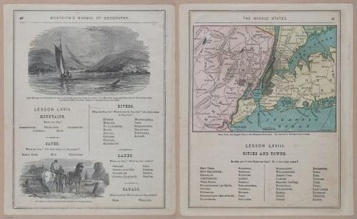 E288 -Monteith's Manual of Geography 1876 - 5326-5327