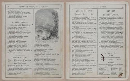 E288 -Monteith's Manual of Geography 1876 - 5336-5337
