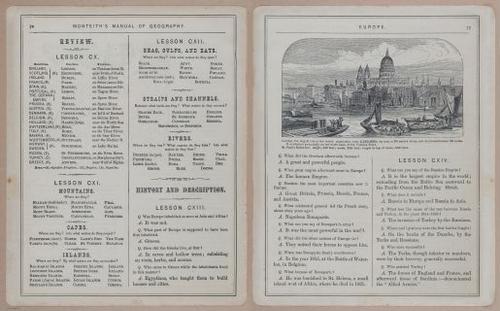 E288 -Monteith's Manual of Geography 1876 - 5350-5351