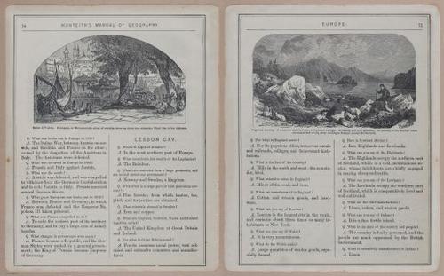 E288 -Monteith's Manual of Geography 1876 - 5352-5353