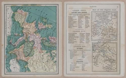 E288 -Monteith's Manual of Geography 1876 - 5356-5357