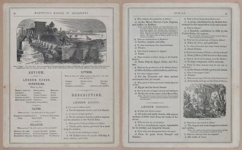 E288 -Monteith's Manual of Geography 1876 - 5368-5369
