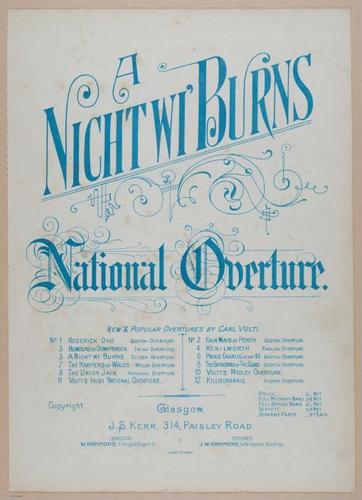 E300 - Sheet Music Scottish Lancers - i6724