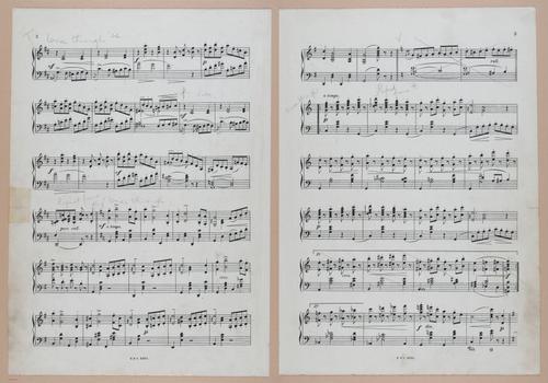 E300 - Sheet Music Scottish Lancers - i6580-6581