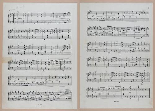 E300 - Sheet Music Scottish Lancers - i6582-6583