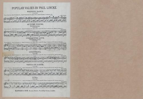 E300 - Sheet Music Scottish Lancers - i6584