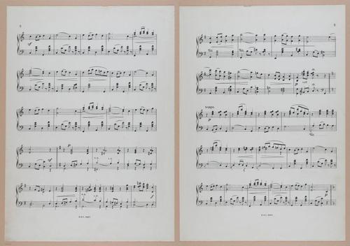 E300 - Sheet Music Scottish Lancers - i6587-6588