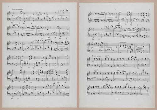 E300 - Sheet Music Scottish Lancers - i6589-6590