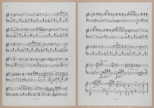 E300 - Sheet Music Scottish Lancers - i6591-6592