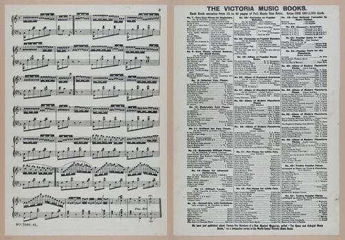 E300 - Sheet Music Scottish Lancers - i6598-6599