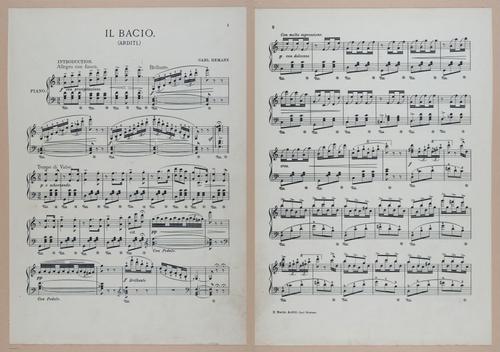 E300 - Sheet Music Scottish Lancers - i6602-6603