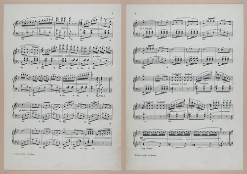 E300 - Sheet Music Scottish Lancers - i6606-6607