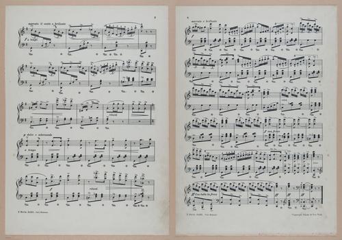 E300 - Sheet Music Scottish Lancers - i6608-6609