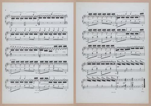 E300 - Sheet Music Scottish Lancers - i6616-6617