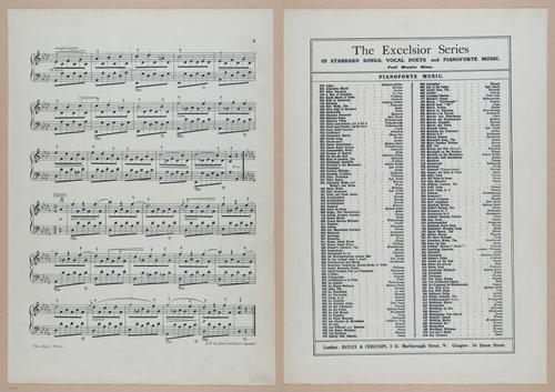E300 - Sheet Music Scottish Lancers - i6620-6621