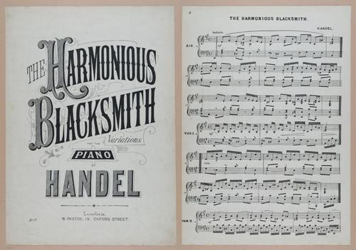 E300 - Sheet Music Scottish Lancers - i6622-6623