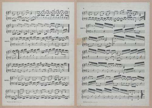 E300 - Sheet Music Scottish Lancers - i6624-6625