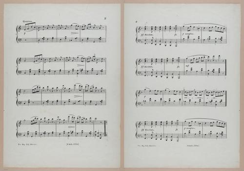 E300 - Sheet Music Scottish Lancers - i6650-6651