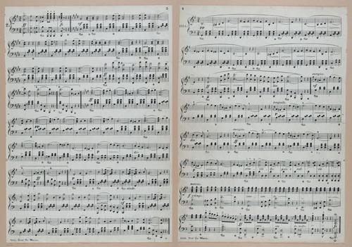 E300 - Sheet Music Scottish Lancers - i6657-6658