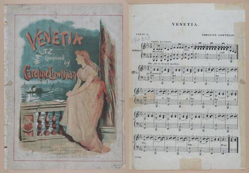 E300 - Sheet Music Scottish Lancers - i6659-6660