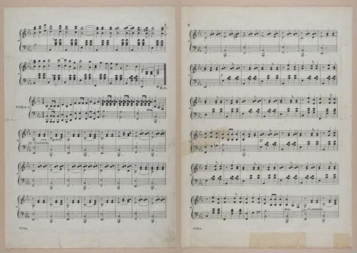 E300 - Sheet Music Scottish Lancers - i6663-6664