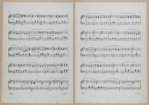 E300 - Sheet Music Scottish Lancers - i6673-6674