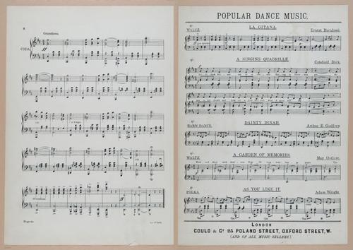 E300 - Sheet Music Scottish Lancers - i6675-6676