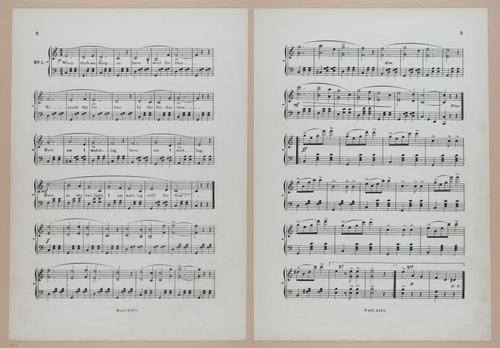 E300 - Sheet Music Scottish Lancers - i6679-6680