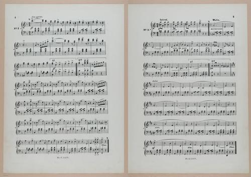 E300 - Sheet Music Scottish Lancers - i6681-6682