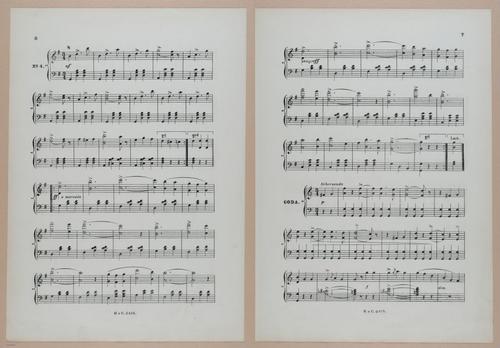 E300 - Sheet Music Scottish Lancers - i6683-6684