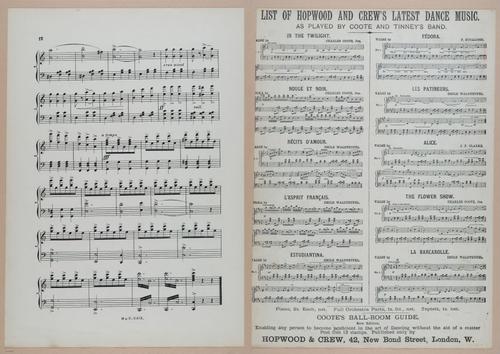 E300 - Sheet Music Scottish Lancers - i6689-6690