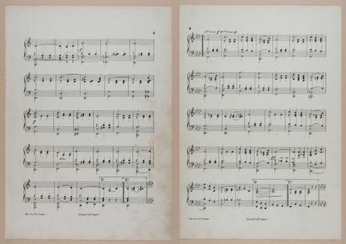 E300 - Sheet Music Scottish Lancers - i6705-6706